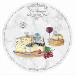 LES FROMAGES Rotirajuća staklena ploča za serviranje sira - Image 3