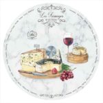 LES FROMAGES Rotirajuća staklena ploča za serviranje sira - Image 4