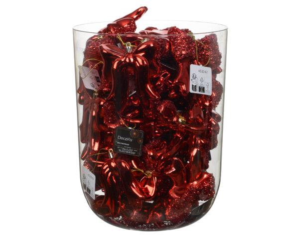 Novogodišnji ukras mašna CHRISTMAS RED