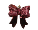 Novogodišnji ukras mašna OXBLOOD - Image 2