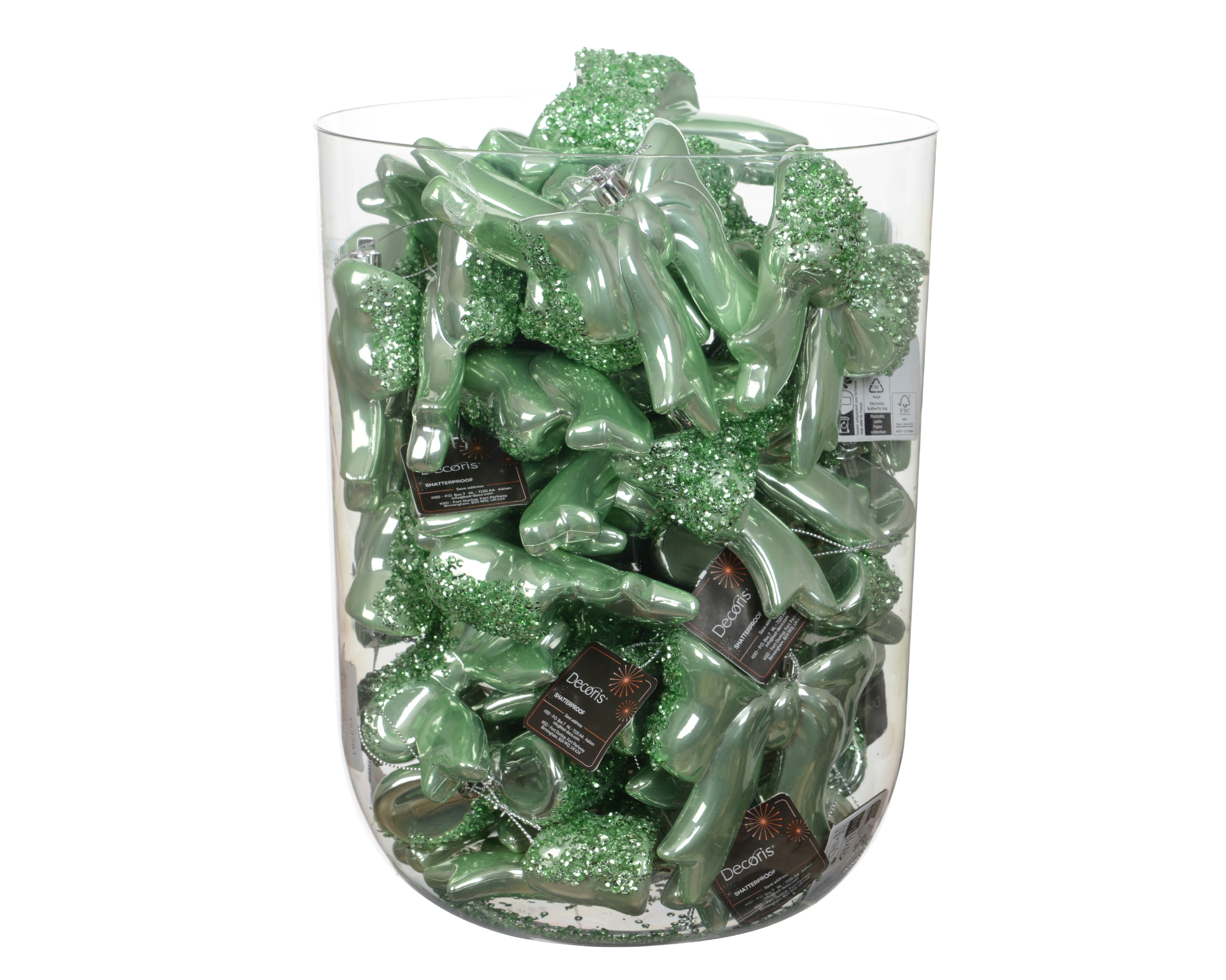 453261-1 Novogodišnji ukras mašna ICING MINT - Image 1