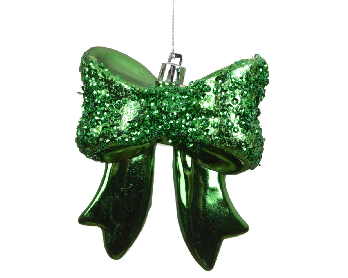 Novogodišnji ukras mašna JOLLY GREEN - Image 2