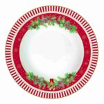 CHRISTMAS TEDDY Duboki tanjir od porcelana